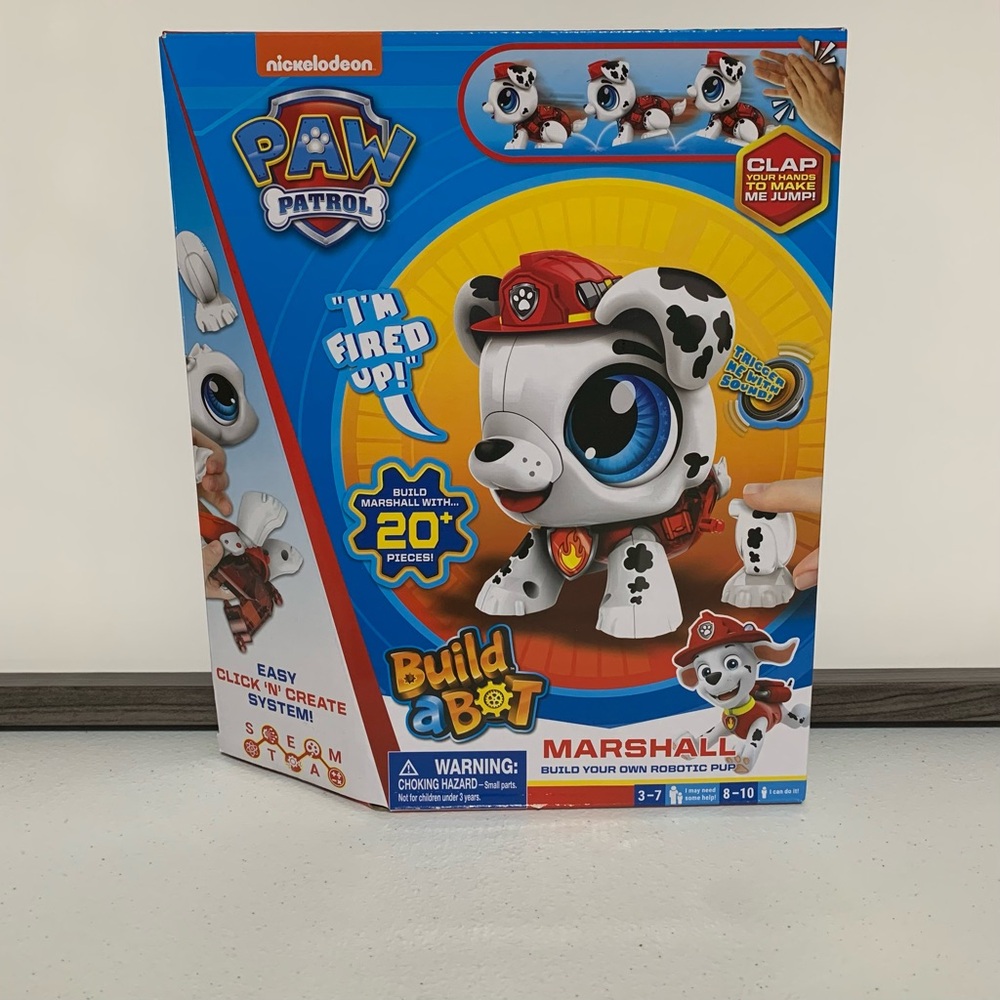 Goliath Build A Bot Nickelodeon Paw Patrol Marshall-New in Box
